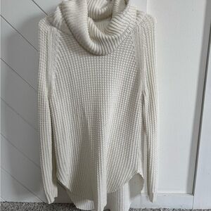 Cozy Cream Turtleneck Sweater